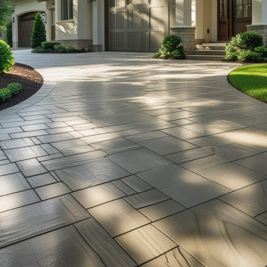 Expert Imprinted Concrete Driveway in Heswall