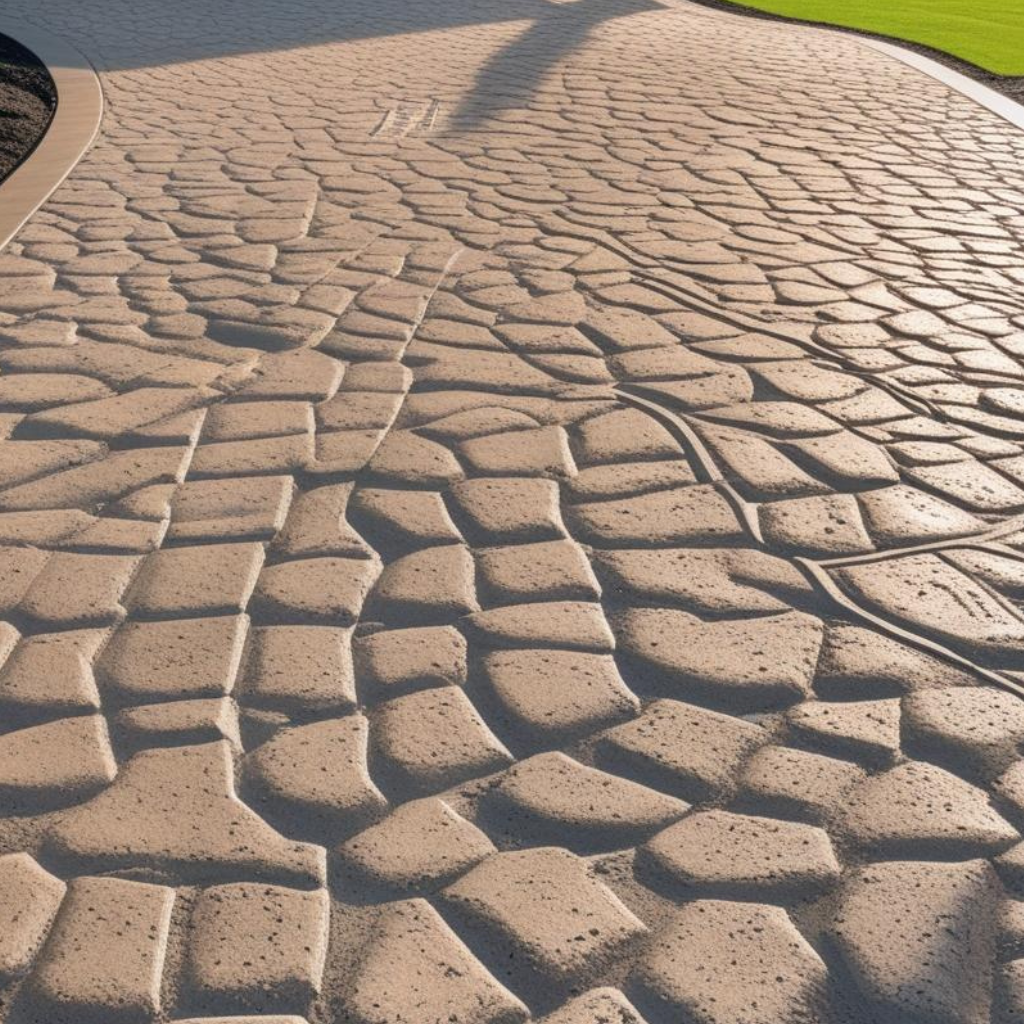 Imprinted Concrete Driveway Services by Heswall driveway company